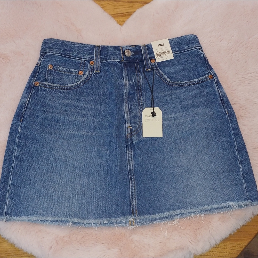 NWT Levi's Ribcage Skirt - Picture 6 of 11